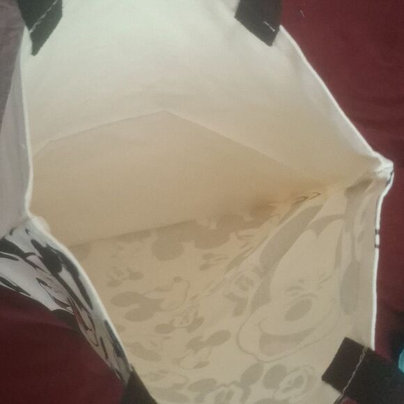 Disney’s Mickey Mouse Canvas Tote Bag - Picture 2 of 4